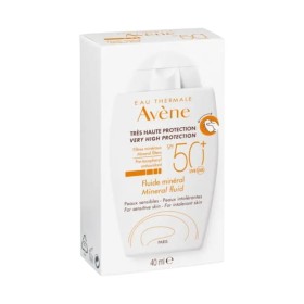 Avene Mineral Fluid Αδιάβροχη Αντηλιακή Κρέμα Προσώπου SPF50 40ml